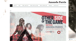 Desktop Screenshot of amandaparris.com